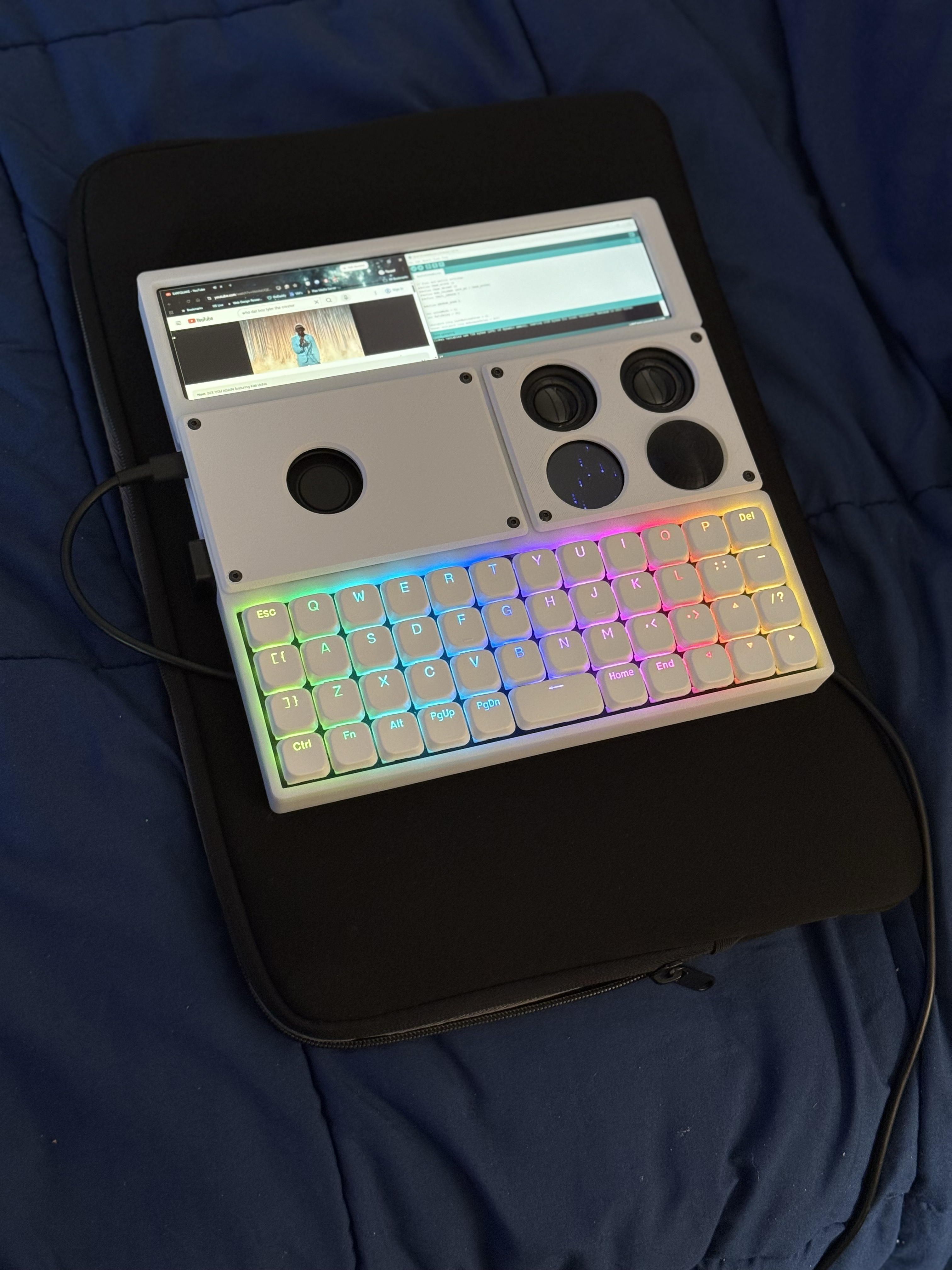 Square LattePanda Delta 3 Cyberdeck