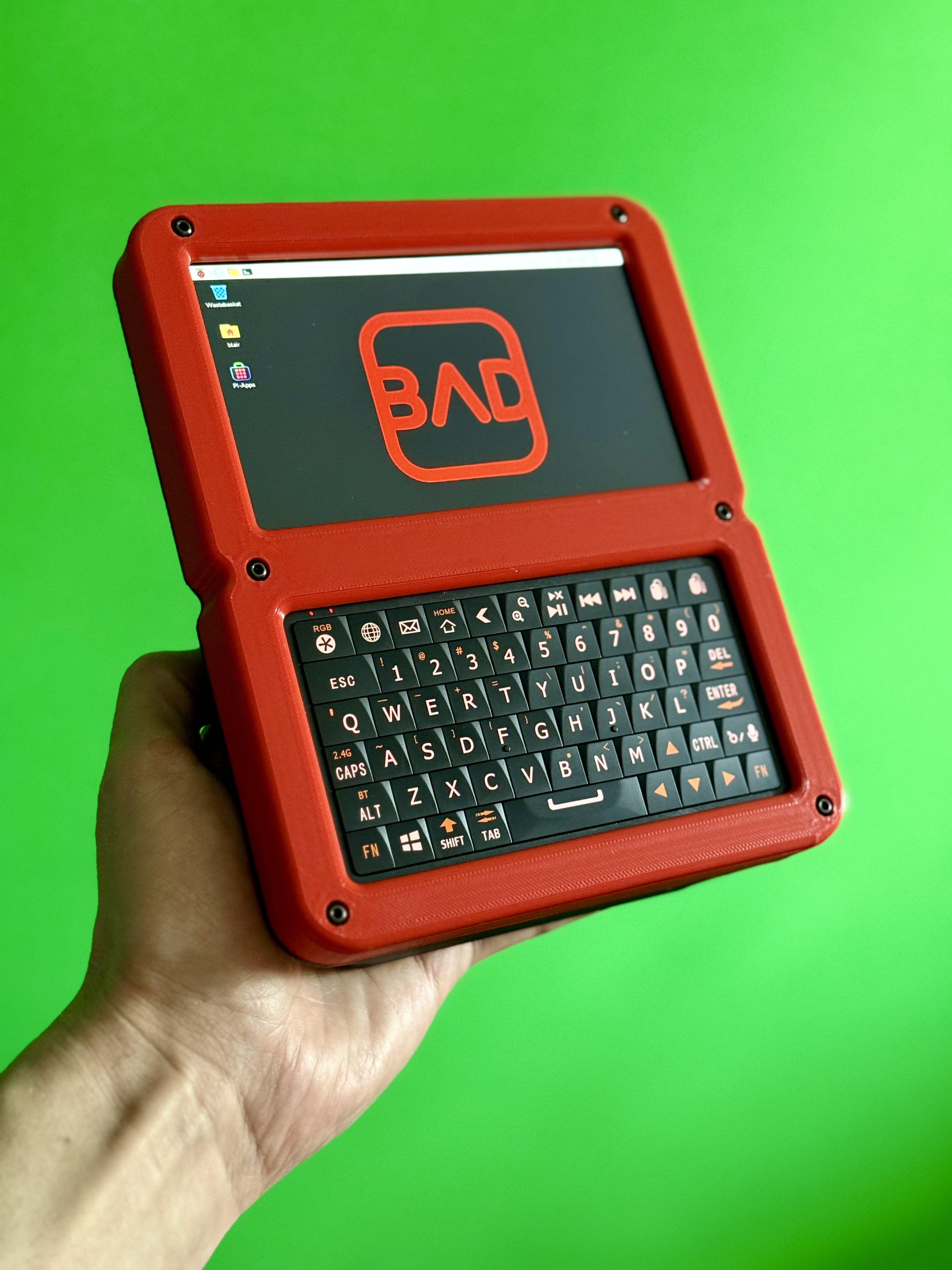 Raspberry Pi 5 Handheld PC